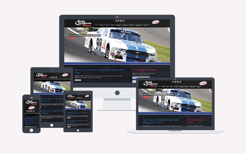 Biagi-DenBeste Racing Website